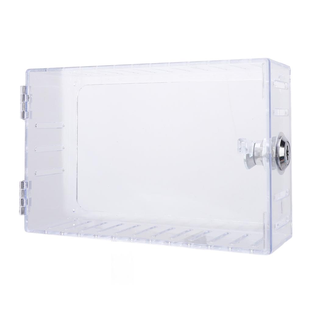 Прозрачный термостат-бокс с ключом для поддержания точной температуры, хорошо видимый, универсальной посадки, термо