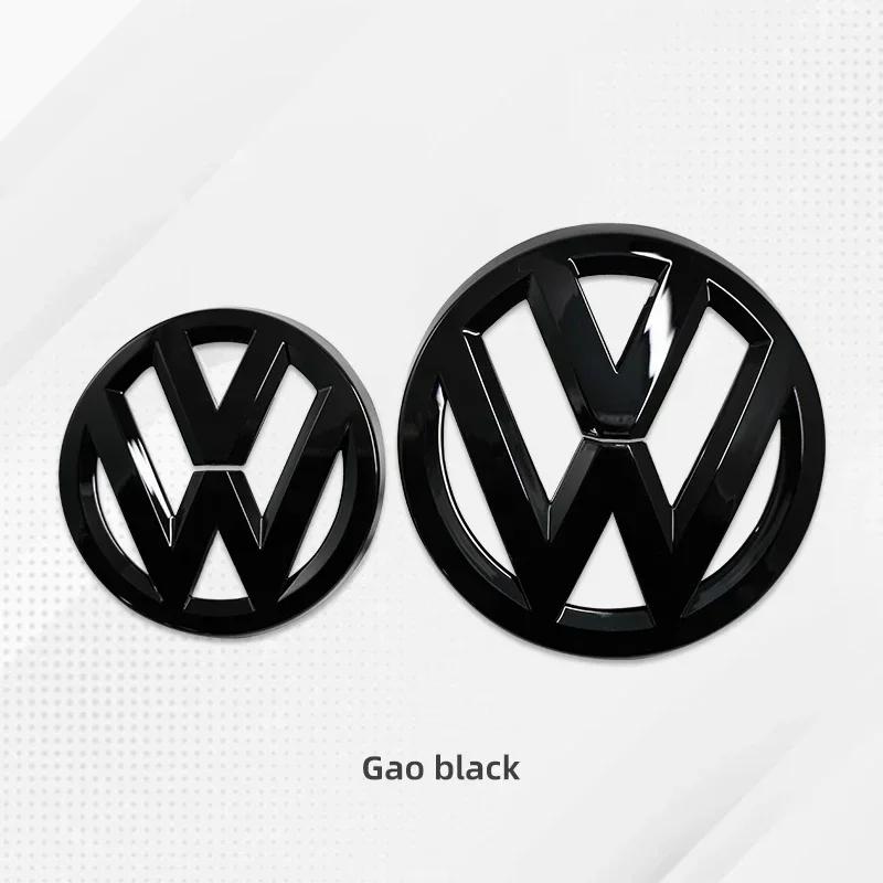 Car Logo Front Grille Rear Trunk Decoration Badge Sticker Accessories For VW R Line GTI Atlas Jetta Touareg Variant Golf Polo