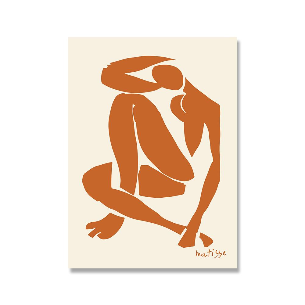 Henri Matisse Pink Blue Nude Posters Vintage Wall Art Canvas Painting Abstract Sexy Body Print Pictures For Living Room Decor