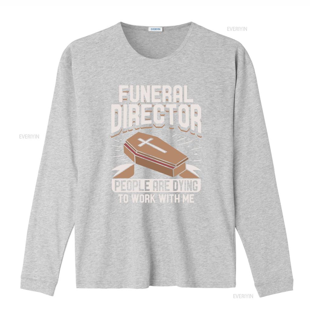Funeral Director T Shirt Mortician Mortuary Work With Me vintage Washed homme Slightly Stretched designer clothes