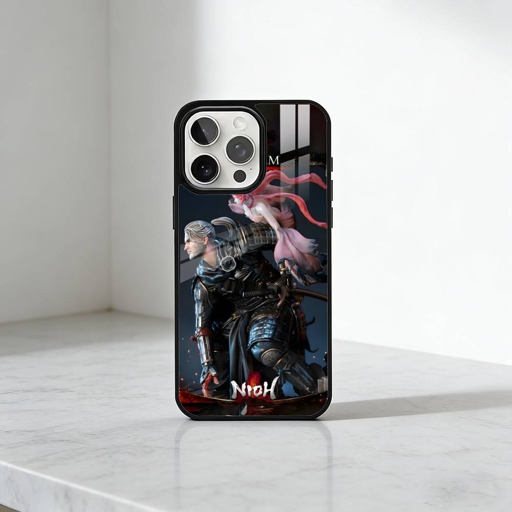 ИГРА N-Nioh-3 Pritend Чехол для телефона для iPhone17,16,15,14,13 Plus,Pro Max Магнитный для Magsafe Беспроводная зарядка