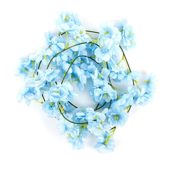 200 см искусственные цветы вишни виноградная лоза свадебная арка вечерние украшения стены