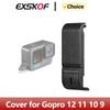 Portable Flip Battery Cover for GoPro Hero 12 11 10 9 Black Removable Battery Lid Door Type-C Charging Port Side Case