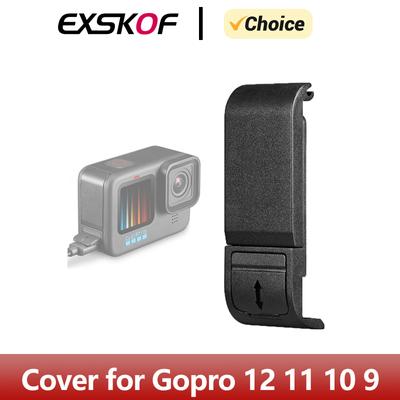 Для GoPro Hero 12 сменная боковая крышка аккумулятора пылезащитная для GoPro Hero 12 11 10 9 черная экшн-камера аксессуары