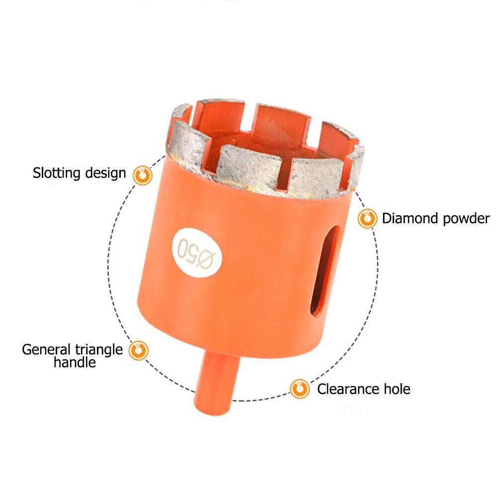 Открывалка для гранита M14 Фарфор Алмазная кольцевая пила для мрамора Сверла для плитки Сверла-коронки