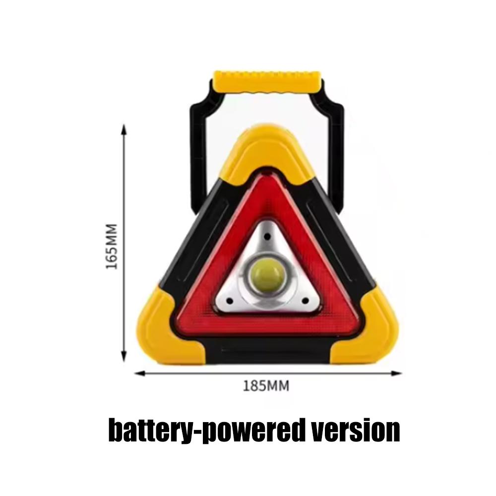Многофункциональный автомобильный аварийный световой сигнал для экстренного ремонта автомобиля Треугольный дорожный предупреждающий знак Солнечный предупреждающий знак Складной