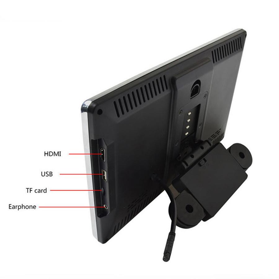 2 шт. 11,6-дюймовые HD 1080P Android 7.0 ОЗУ 2 ГБ ПЗУ 16 ГБ Четырехъядерный WIFI 3G/4G BT HDMI Mirror Link OBD TPMS FM Мониторы подголовников для задних сидений Сенсорный экран