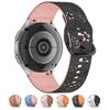 Ремешок с гравировкой для Samsung Galaxy Watch 7/5 Pro/4 6 Classic 40 44 мм, силиконовый спортивный браслет без зазоров, ремешки для Galaxy Watch 7