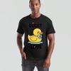 Ducky Love Резиновая уточка Животные Мужская футболка Женская футболка Графическая футболка