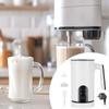 Milk Frother Automatic Coffee Steamer for Chocolate Cream White