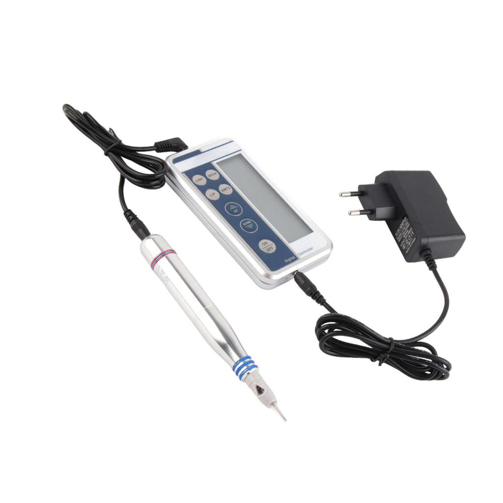 Цифровая машинка для перманентного макияжа, ручка для микроблейдинга, карандаш для бровей и губ с иглами для картриджа