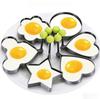 6 Pack Stainless Steel Egg Rings for Cooking