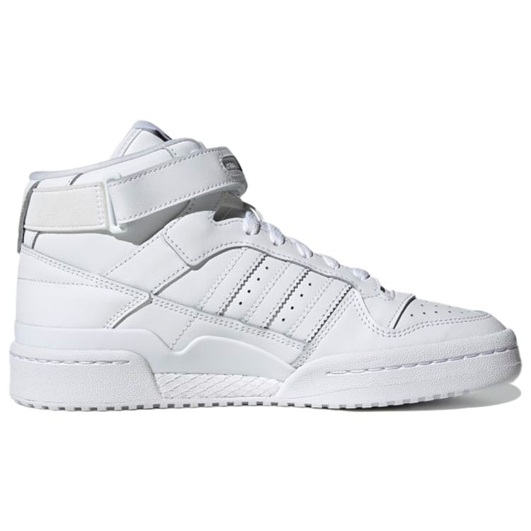 Adidas Forum Mid White Black Женские кроссовки Cloud-White Core-Black GY0819