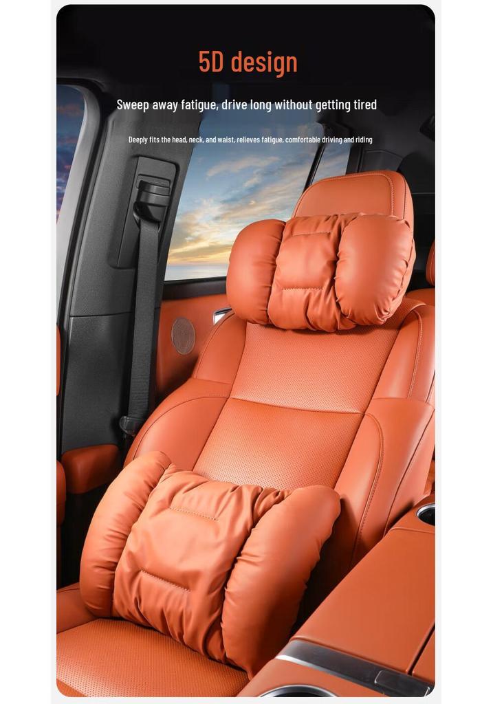 Maybach Car Headrest Neck Support Pillow for Mercedes, Li Xiang, AITO, BMW Interior