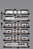 KATO N gauge серии E26 [Cassiopeia] 6-вагонный базовый набор 10-1608 Железнодорожная модель пассажирского вагона белого цвета