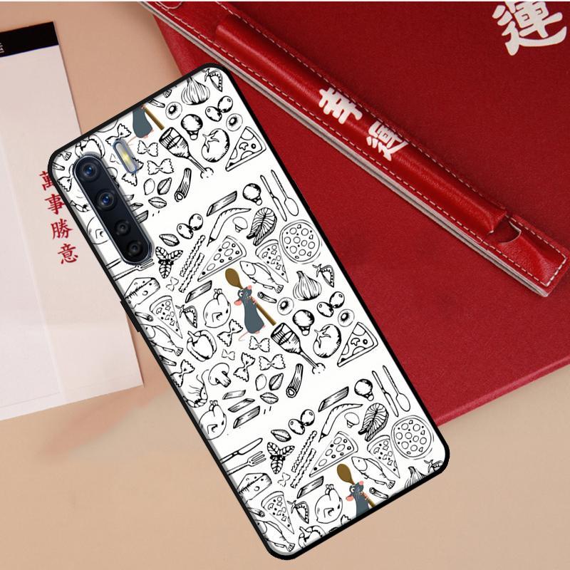 Кейс для кухонных ножей шеф-повара Для Oppo A94 A18 A74 A57 A17 A77 A38 A58 A78 A98 A54 A80 A60 A40 A96 A76 A16 A15 A5 Pro