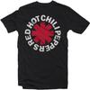 Футболка Red Hot Chili Peppers Классический Знак Логотип Группы Новый Официальный Мужская Черный Размер S