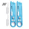 Compact Sewing Threader 1/2Pcs 4-In-1 Tool with Seam Remover, Magnifier & Scale, Multi-Function Magnetic Threading Device for Industrial Home,