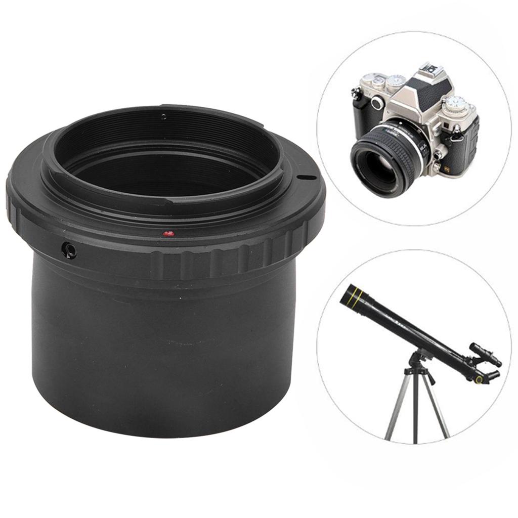 T2 AI Metal Adapter Ring for 2inch T Mount Telescope to for Nikon AI Mount Cameras