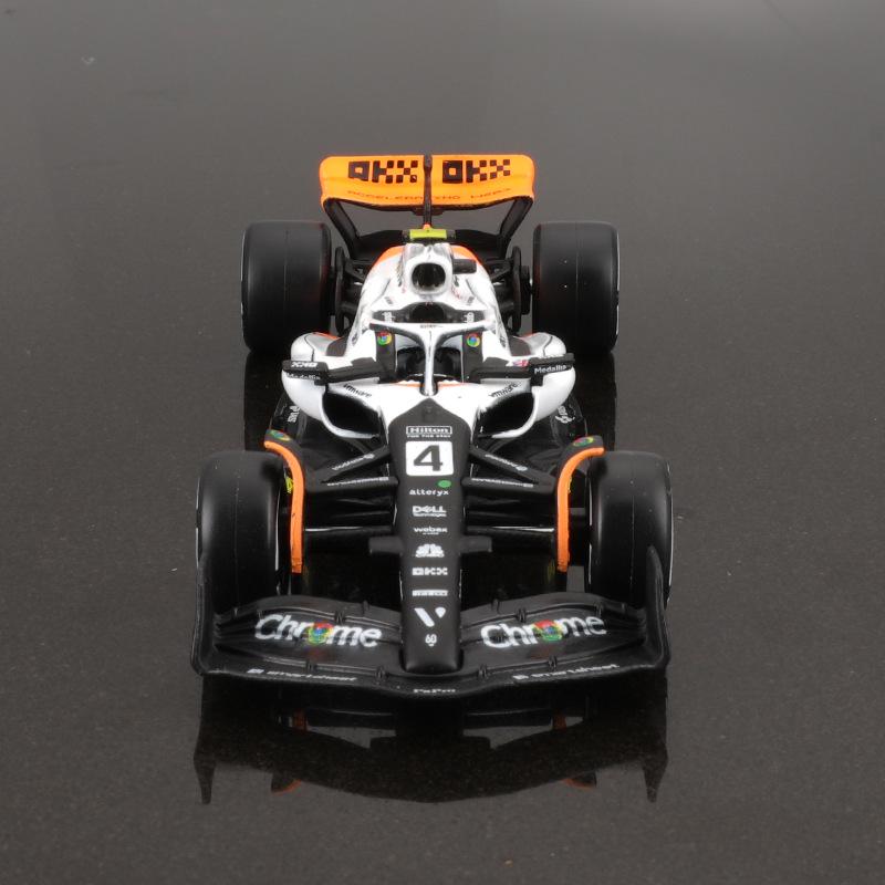 2024 Bimei McLaren F1 MCL60 1:43 Металлическая гоночная игрушечная модель автомобиля Сплав Симуляция
