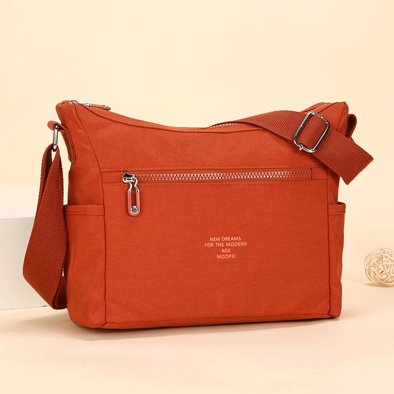 Женская наплечная сумка Легкая нейлоновая сумка Сумка кроссбоди для мамы