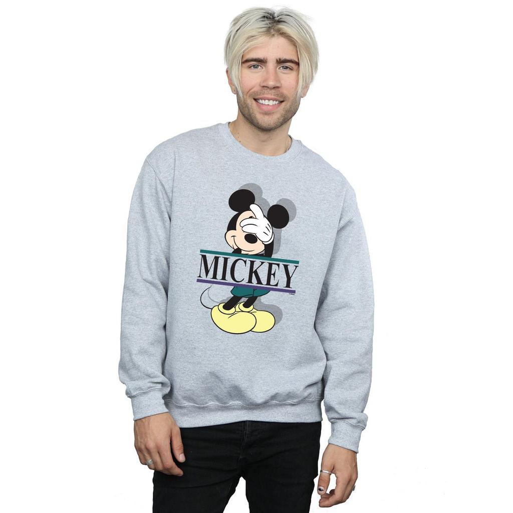 Disney Мужская толстовка с буквами Микки Мауса