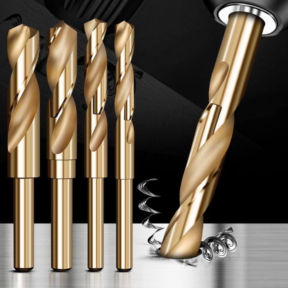 12mm-35mm Twist Drill Spiral Cobalt Reduced Shank Drills Portable Metal Hole Opener