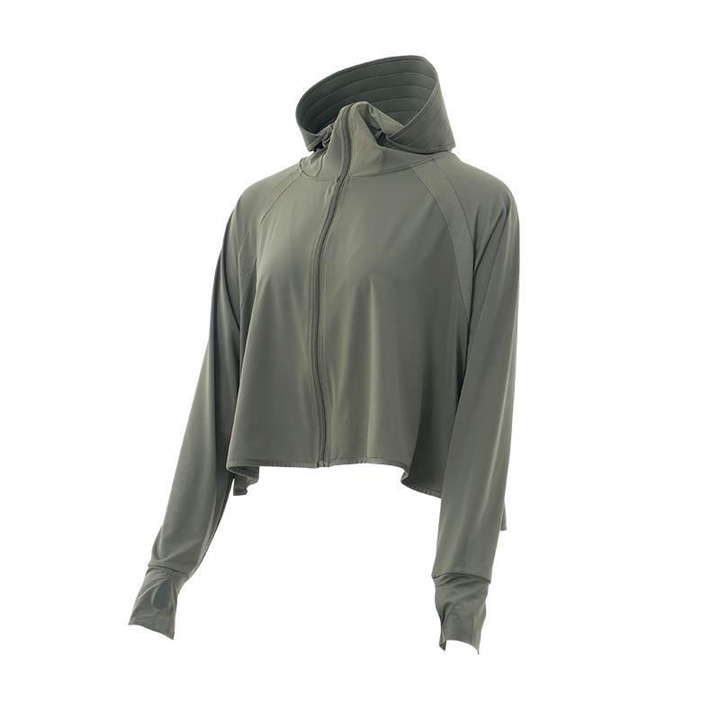 Women's UPF 50+ Sun Protection Jacket - Lightweight, Cool, Hooded for Summer Outdoors 2024.