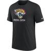 NFL Jacksonville Jaguars Модная Удобная Мягкая Футболка с Коротким Рукавом Мужские Топы Черный 02G300AZUF-GXZ