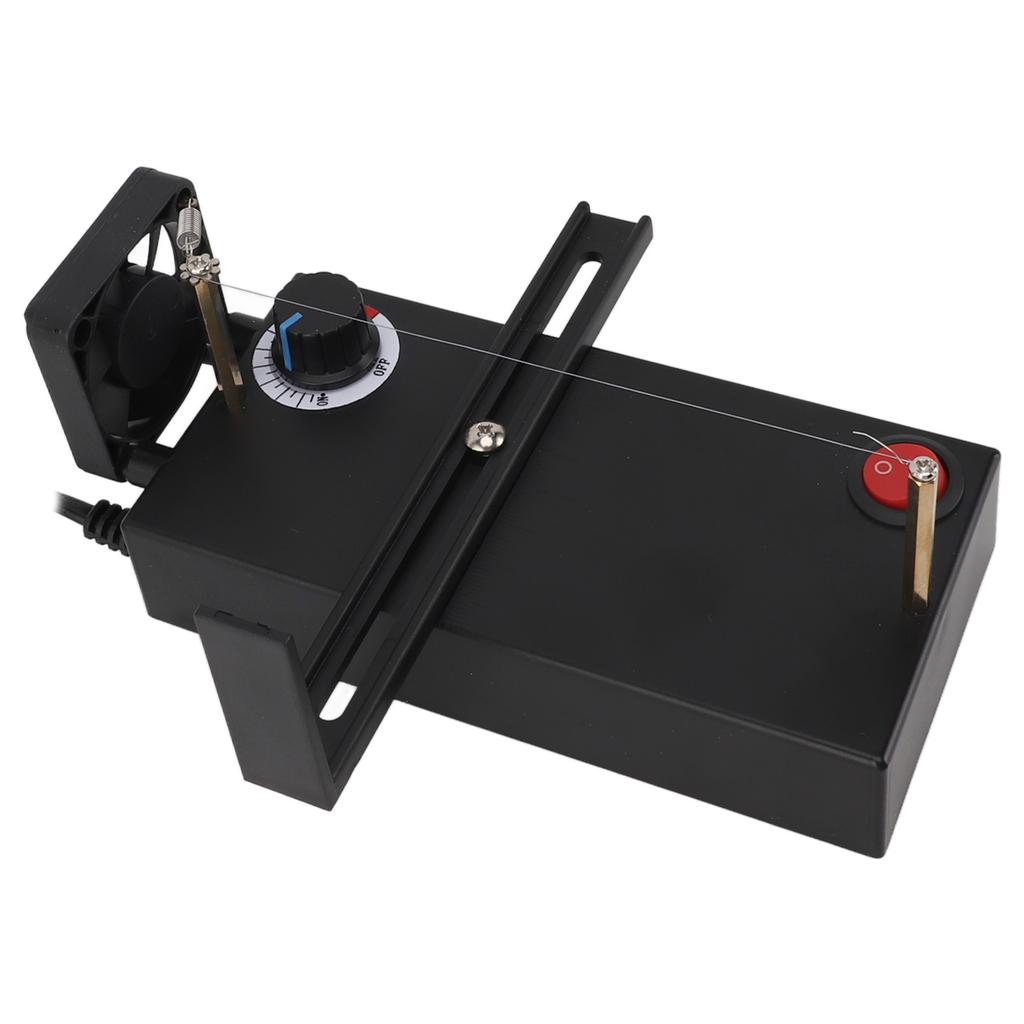 Небольшая машина для горячей резки, универсальная портативная электрическая машина для терморезки веревочной ленты с вентилятором