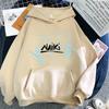 Print Letter Hoodie Trend Pullover Creative Design Clothes Unisex High Street Autumn Winter Sweatshirts