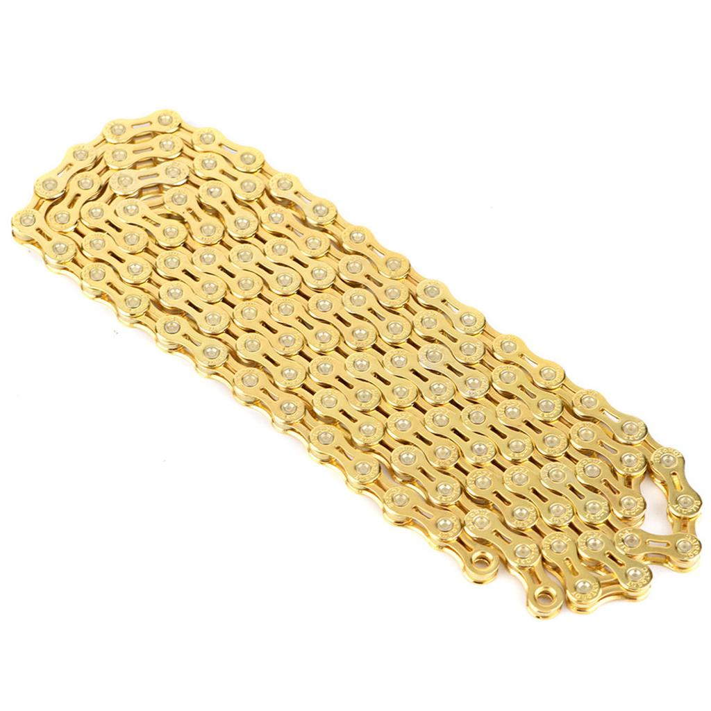 Ultralight Hollow Out Chain 116 Links Replacement Parts for Fixed Gear Road Bikes Bicycles