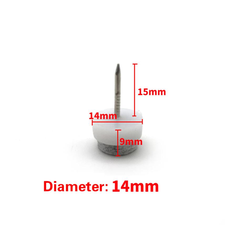 30 шт. Войлочные накладки для ногтей Противоскользящие Ножки для мебели Стола Защитные накладки для ножек мебели Защита деревянного пола Стопоры для стульев Войлочные накладки