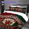 Glory Devils Spirit Bedding (1 * duvet cover + 2 * pillowcase, without core) 2D Flat Christmas birthday gift Soft and comfortable