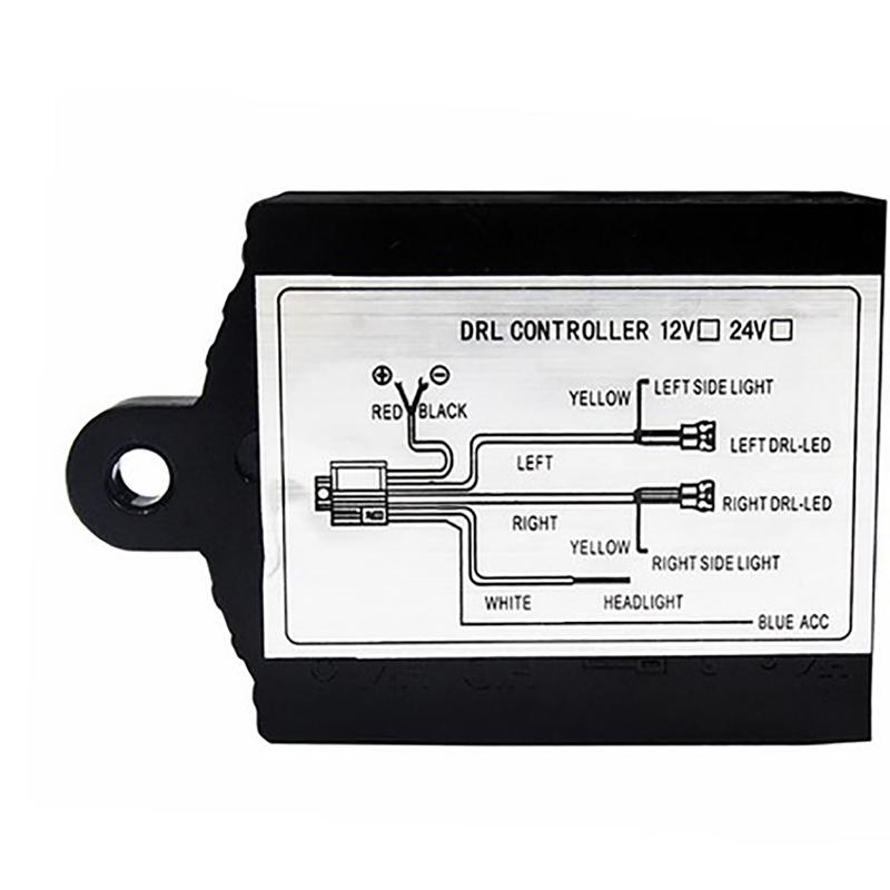 Drl контроллер автомобильный светодиодный дневной ходовой свет реле жгут диммер