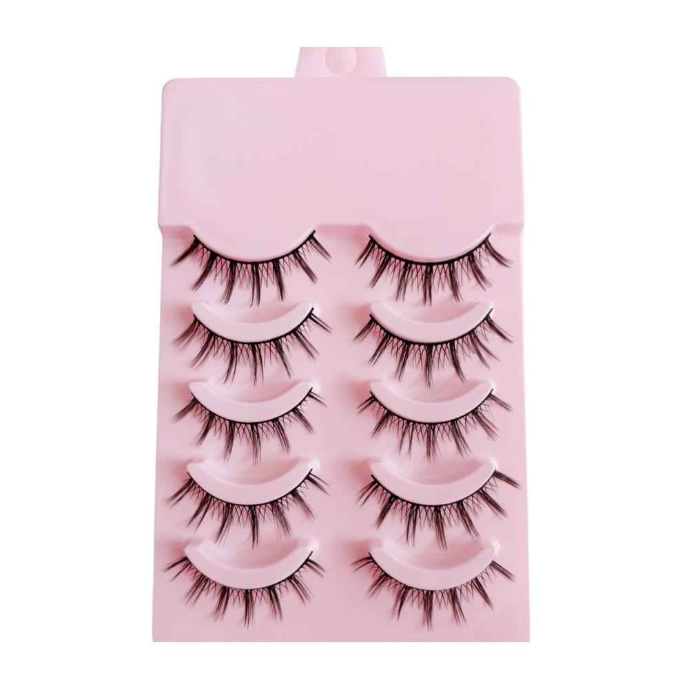 5/10 Pairs Soft False Eyelash Extension Dramatic Mink Eyelashes Beauty Faux Cils Eyelash Extension