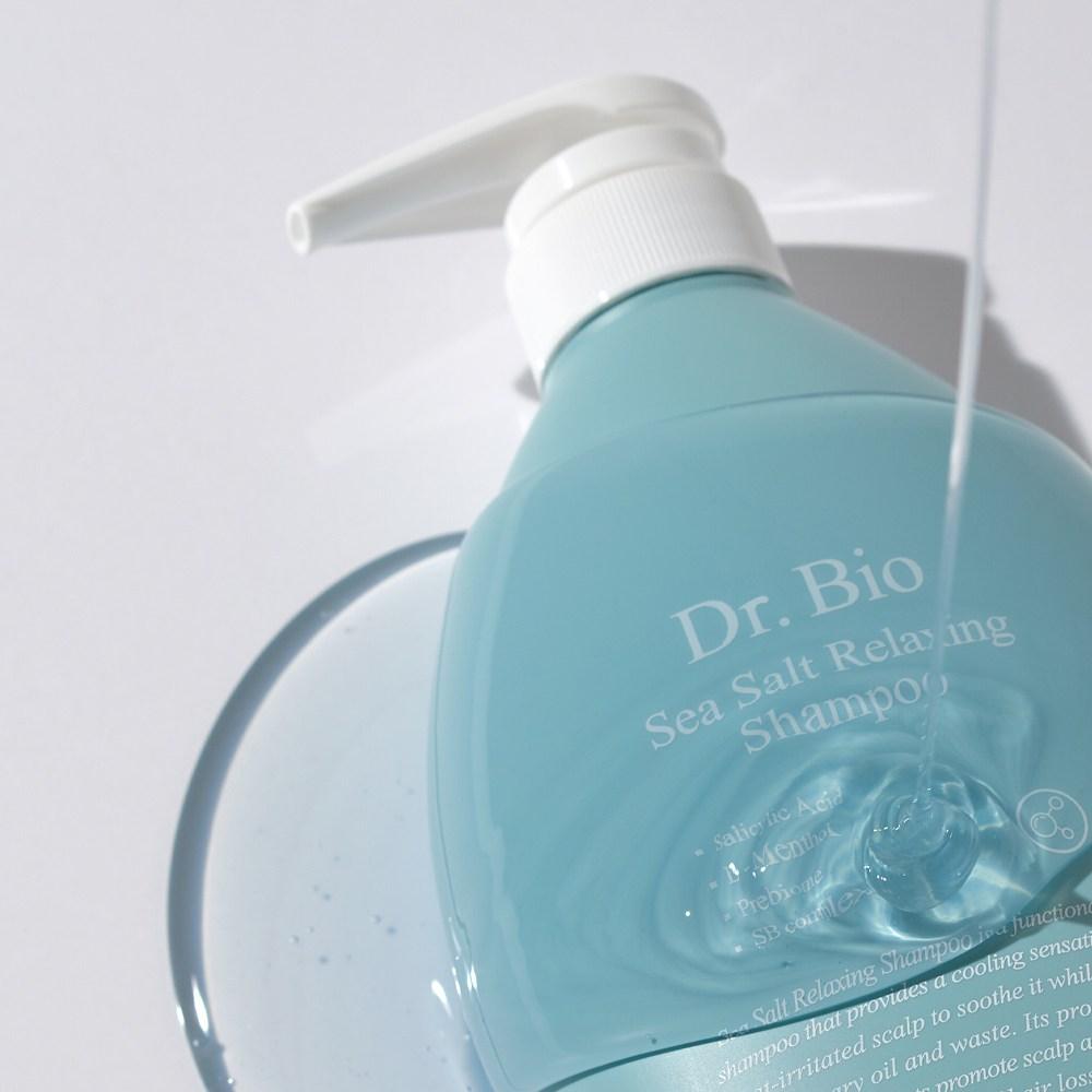 Расслабляющий шампунь от выпадения волос Dr.Bio Sea Salt, 750 мл, 2 шт.