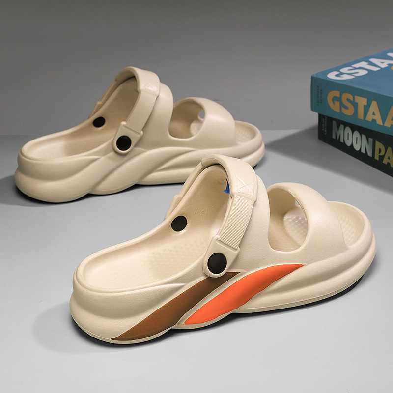 Мода Противоскользящие Без Задника Бренды Обувь Сандалии с Открытым Носком Мужские Резиновые Шлепанцы Кроссовки Спортивные Бренды Супер Бренд Сапатенис Тенус