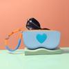 Waterproof Silicone Glasses Case Dustproof Storage Bag Fashion Sunglasses Pouch  for Girls