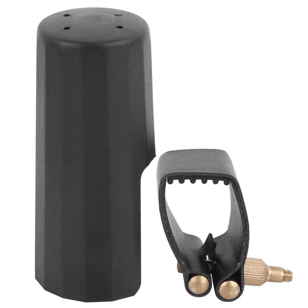 Крепления для колпачка лигатуры альт-саксофона из искусственной кожи, пластиковые аксессуары для мундштука