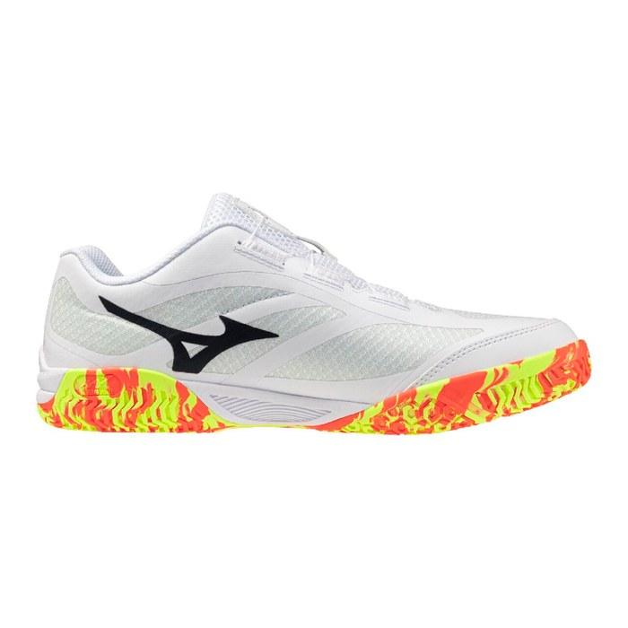 [Mizuno] Table Tennis Shoes Wave Medal 8 BOA Unisex 27.5 cm 2E White/Orange/Yellow