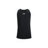 Letter Print Casual Breathable Basketball Sports Lightweight Loose Knit Sleeveless Vest Men Tops Black 1361901-003