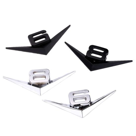 Цинковый сплав V6/V8 Авто наклейка значок стайлинга автомобилей эмблема украшение для Volkswagen