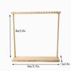 Jewelry Organizer Display Stand Wood Necklace Hanging Countertop Rack For Chains Earrings Bracelets Showcase Storage Rack