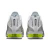 Nike Shox R4 белые металлические серебристые женские кроссовки Volt AR3565-102