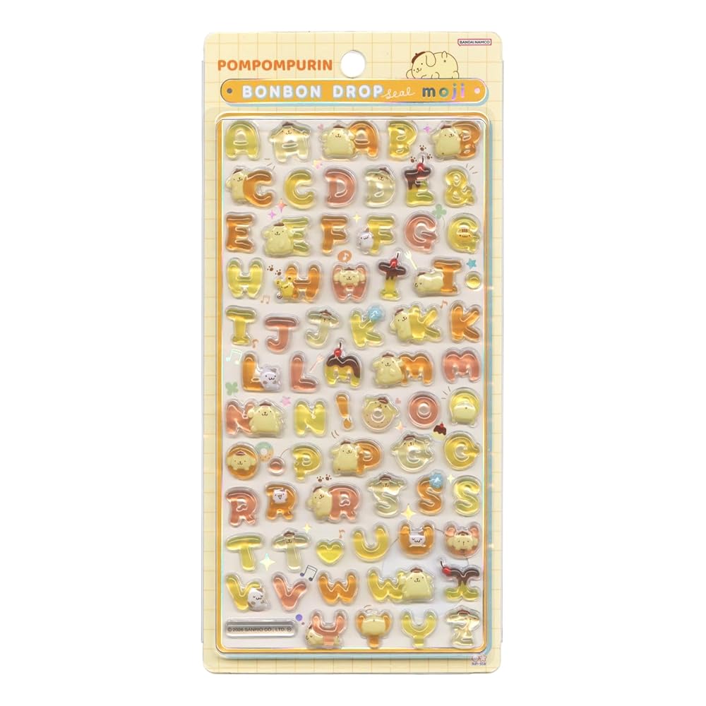 Канцтовары Sun-Star Помпомпурин Персонажи Sanrio Клейкие стикеры Bond Drop Seal S8815585