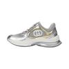 Gucci Женские кроссовки для бега 'Silver Gold Metallic' Женские 746939 AAC67 8143