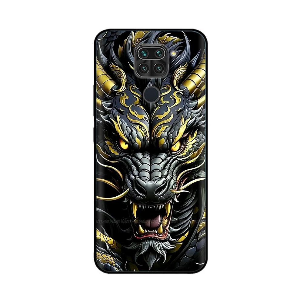 Мультяшный чехол для телефона Redmi Note 9 Чехол-обложка Для Xiaomi Redmi Note 9 Чехлы Note9 6.53" Fundas Силиконовый Ударопрочный Coque Чехлы