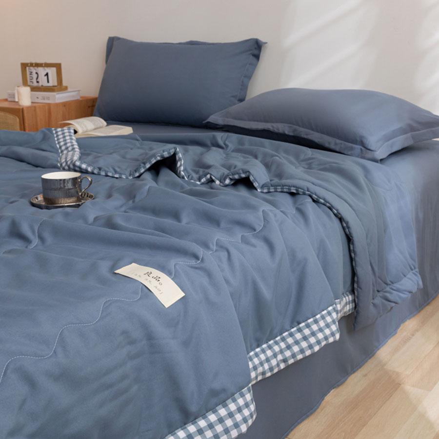 Летнее хлопковое одеяло с кондиционером, стираемое в машине одеяло с двойным охлаждением, двухстороннее очень большое одеяло