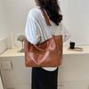 Stylish Versatile Large Capacity Tote Bag For Women In Black White Green And Brown